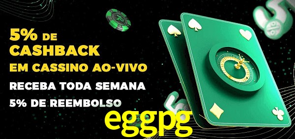 Promoções do cassino ao Vivo eggpg